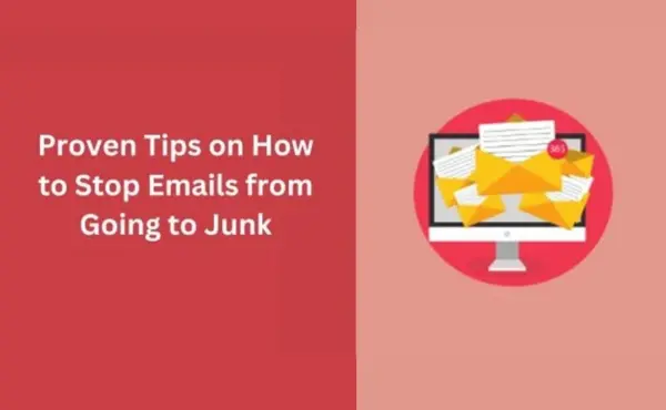 how to stop email going to junk